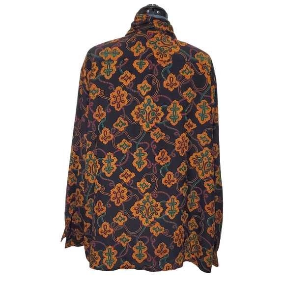 Vintage 1980s Regina Porter Top Black Size 20 - Picture 3 of 6